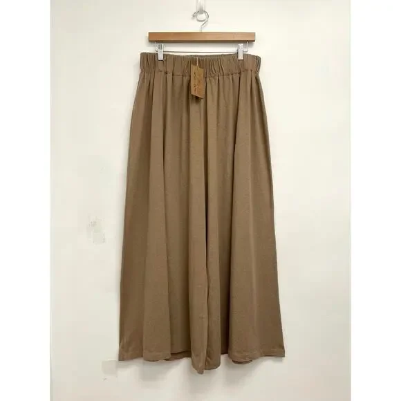 The Simple Folk Wildwood Summer Trouser Hemp Organic Cotton Wide Leg Pull On XL - Picture 11 of 11